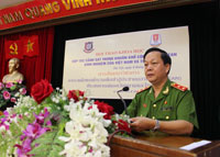 Hội thảo khoa học “Hợp tác Cảnh sát trong bối cảnh thành lập Cộng đồng ASEAN - Kinh nghiệm của Việt Nam và Thái Lan”